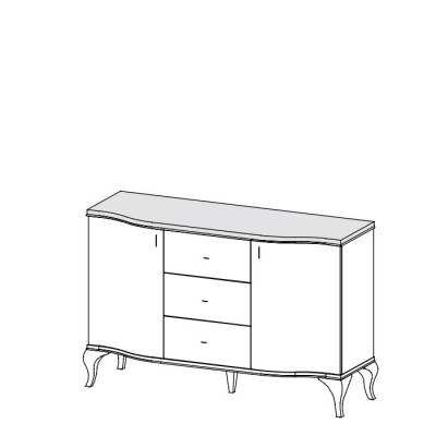 Coffre de luxe Armoire Commode Commodes Armoires Armoires de style Meubles Buffet
