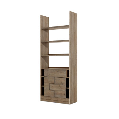 Etagère de luxe pour armoire, armoires murales de salon, étagères de bureau, système de meubles de luxe, nouveau.