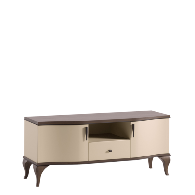 Le meuble TV classique commode à abattant table téléviseur buffet armoire commode télévisée
