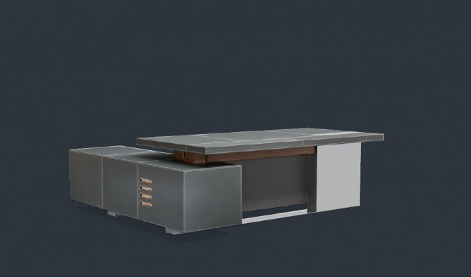 Ensemble de bureau comprenant fauteuil, table décorative, mobilier complet 3 pièces