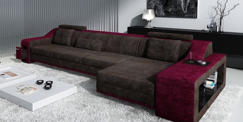 Ajoutez un confort de vie exclusif à votre maison avec notre canapé en L de luxe.