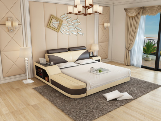 Lit design. Lit rembourré. Lit de luxe. Lit double. Lit de mariage. Lits 140/160/180 cm