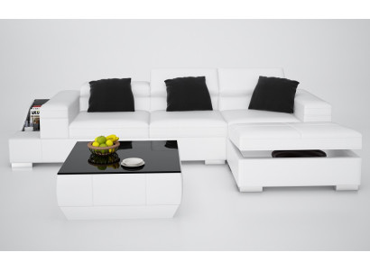 Canapé en cuir canapé canapé canapé canapé salon moderne coin canapé design suite d'angle