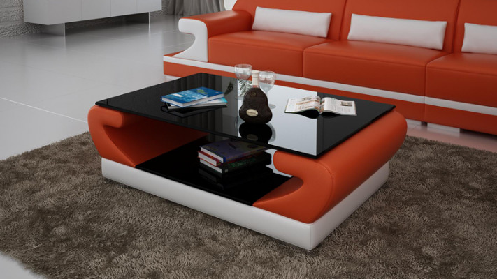 Table basse Table d'appoint CT9006 Table Table basse Table en verre Designer