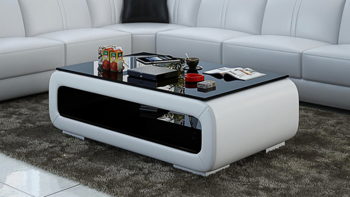 Table basse Table Table en verre Table designer Table d'appoint CT9010