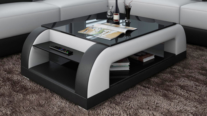 Table basse Table de café Tables basses Table en verre Table designer Table d'appoint CT9012