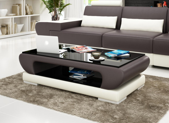 Table basse Table basse Tables à café Table en verre Table de designer Table d'appoint CT9002