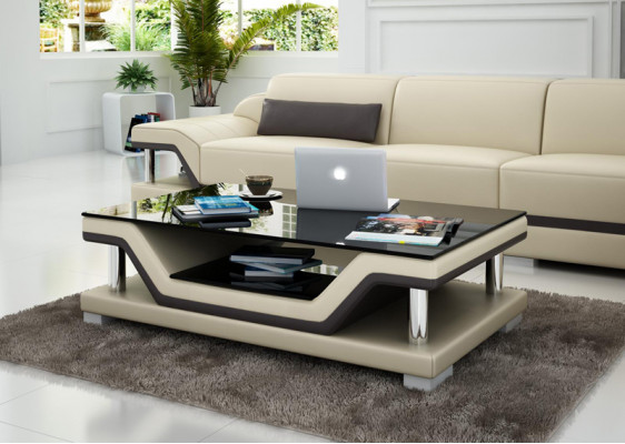 Table basse en verre Table basse Tables basses Table en verre Table de designer Table d'appoint CT9003