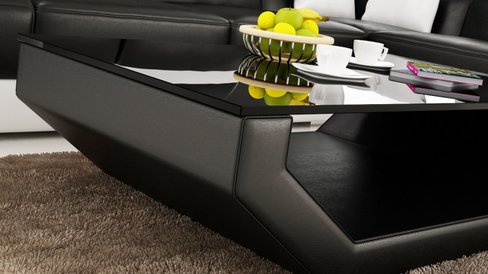 Table basse Table Tables de café Table en verre Tables Table d'appoint Designer nouveau