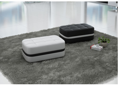 Design gepolsterter Hocker Fußhocker Sitzhocker Gepolsterter Pufa