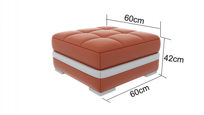 Design Upholstery Stool Footstool Ottoman Seat Padded Pufa FT002   Conception Tabouret Rembourré Repose-pieds Ottoman Siège Pouf Rembourré FT002.