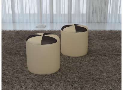 Conception Tabouret Rembourré Repose-pieds Pouf Siège Chaise Rembourrée Pufa FT009