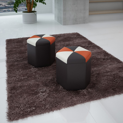 Design Upholstery Stool Footstool Ottoman Seat Chaise Padded FT004  Conception Tabouret Rembourré Ottoman Repose-Pieds Siège Chaise Rembourrée FT004