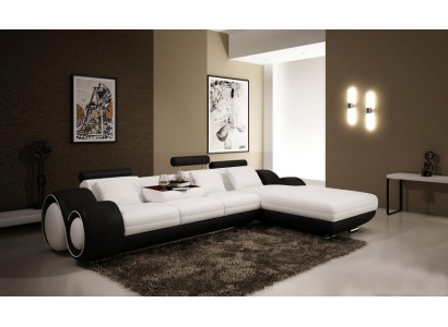 Canapé en U en forme de U Sofa Salon Canapé d'angle Suite Design Moderne