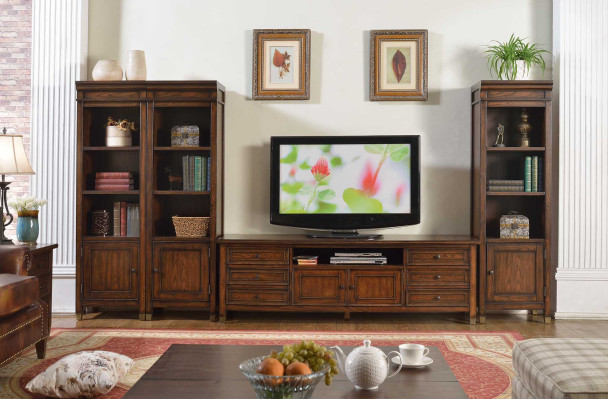 Set de salon Étagère Murale Commode Buffet Unités murales 3x Vitrine Design 4 pièces nouveau