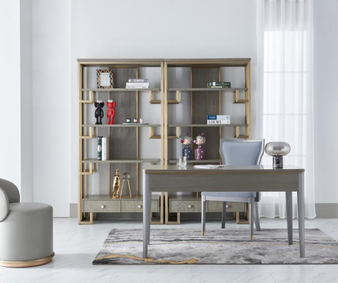 Bureau de design Dubai ameublement de bureau Mobilier de luxe Style Bureau Vitrine Stylé