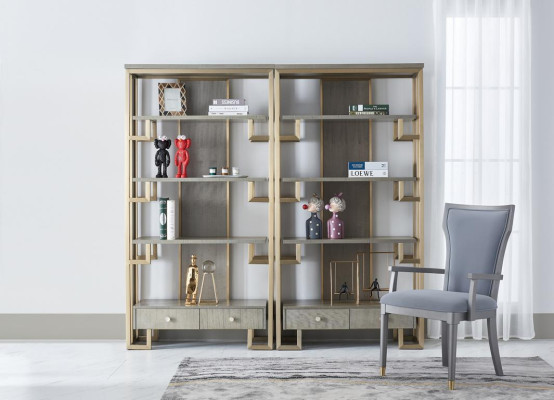 Bureau de design Dubai ameublement de bureau Mobilier de luxe Style Bureau Vitrine Stylé