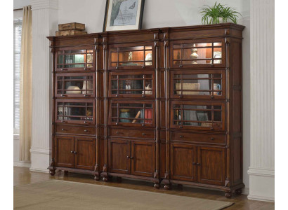 Ensemble avec 3 vitrines armoire vitrine vitrines salle de séjour vitrines de concepteur