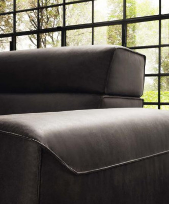 Mobilier de luxe Canapés de salon Canapé 3 places moderne Bois véritable Style italien