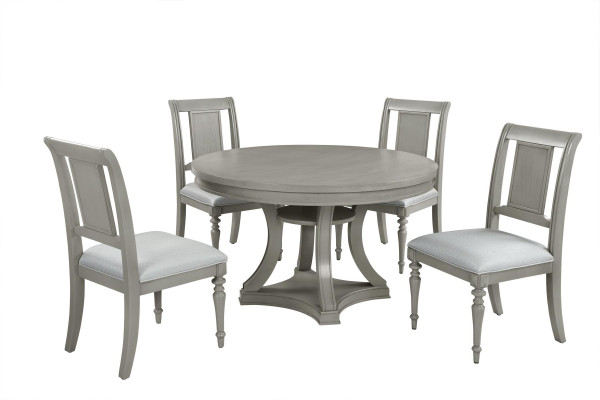 Ensemble de fauteuils de table ronde à manger 4x Ensemble de salle à manger Table à manger Suite de luxe en bois