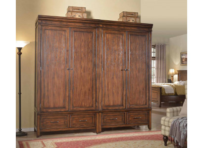 Classique 2x Armoire Design Chambre Mobilier Armoire Armoires Bois neuf