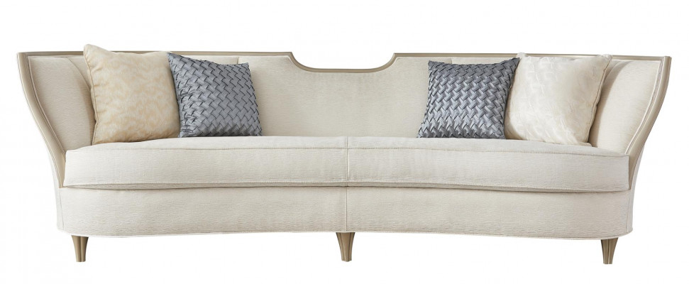 Canapé de luxe xxl 4 place en tissu de designer pour canapés et cauchemars