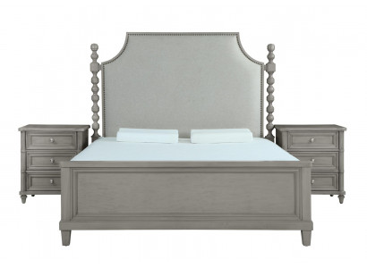 Classique Landhausmöbel Royal Schlafzimmermöbel 3-tlg. Bett