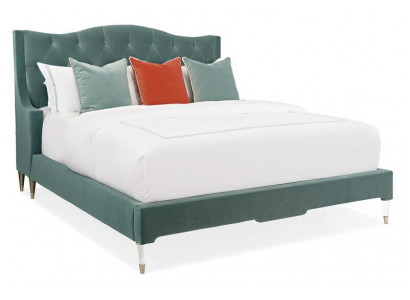 Lits Chesterfield Chambre de sommeil Lit en cuir Design Luxe Double Hôtel