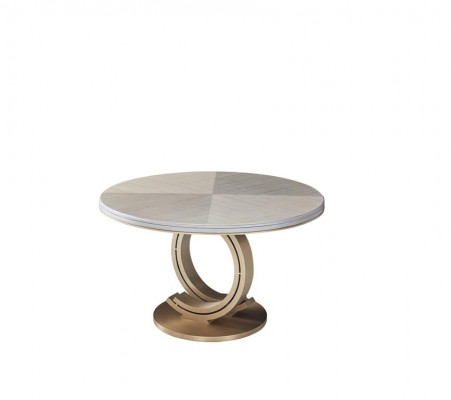Table ronde Salle à manger Table à manger Style italien Mobilier Table à manger Ronde