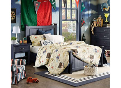 Lit Lits Lit d'enfants lit de jeunes lit de rangement sommier de lit Lit en bois et bois
