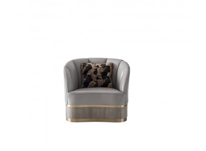 Salon Fauteuil de luxe Hôtel Tapisserie Fauteuils Modernes à un seul siège Concepteur