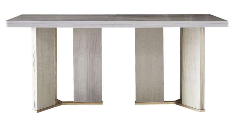 Meubles de luxe Table à manger Table Salle à manger Salon Marbre Bois Design