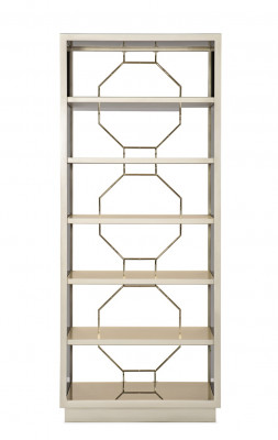 Séparateur d'étagère Étagères Buffet Vitrine en acier inoxydable Bois Mobilier de luxe Meubles