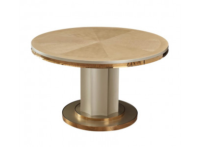Table ronde en acier inoxydable Table à manger Table de conférence Table de cuisine Tables
