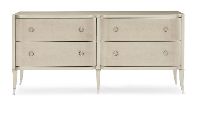 Commode moderne de luxe italienne Design Mobilier Rembourrage Bois Console Buffet Bas