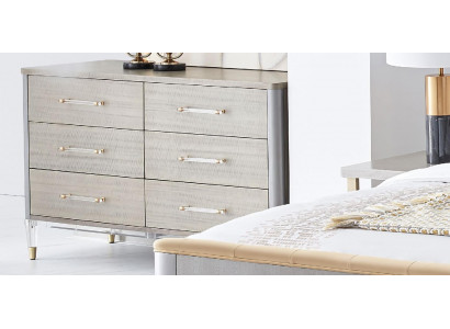 Buffet en bois moderne commode commode buffet bas armoires de salon