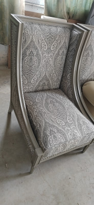 Rembourrage Chaises de restauration Fauteuil Design Fauteuil de salon Club Chaise Salle à manger Relax Meubles