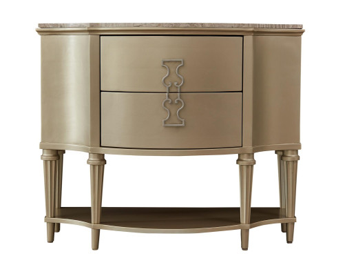 Commode élégante Commode ronde Commode en marbre Mobilier de designer de luxe