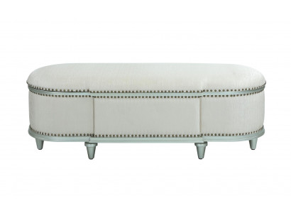Tabouret ovale coffre Classique Repose-pieds Tabouret Repose-pieds Banc