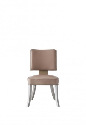Salle à manger Chaise Siège en bois Mobilier italien Fauteuils inclinables Rembourrage