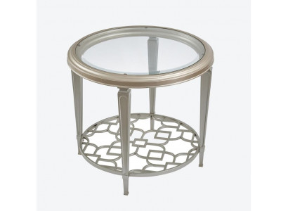 Table en verre Table d'appoint Design Mobilier de luxe Tables de journaux Tables d'appoint Table