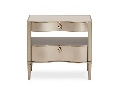 Table de chevet, table de nuit de luxe, commode, console, tiroir latéral, consoles Design