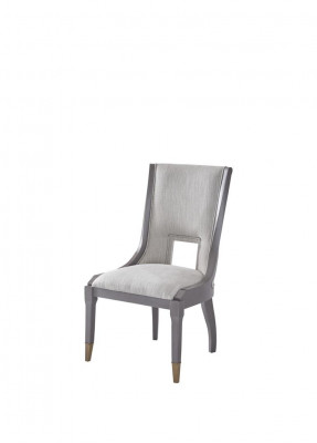 Chaise de design de luxe en bois véritable, meuble de style italien, fauteuil inclinable à siège unique
