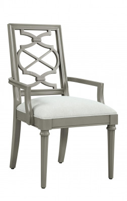 Chaise de design de luxe avec accoudoirs, meuble textile réel siège 1 place en bois.