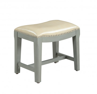 Tabouret Tabouret Côté Tabouret Canapé Siège en Cuir neuf Ottoman Pouf Tapisserie