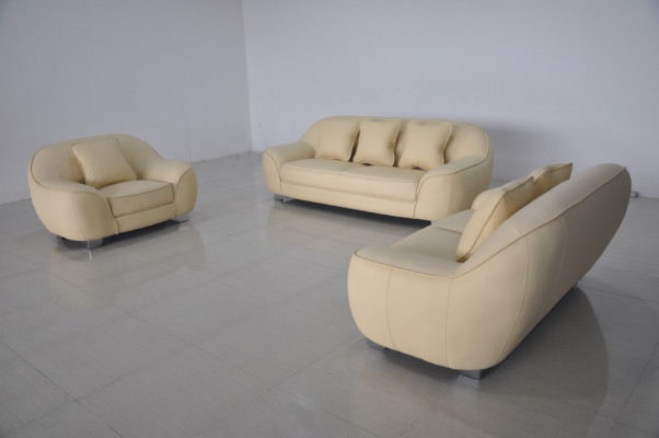 Canapé d'angle XXL Canapé d'angle Salon Design Moderne Ensemble de canapés 3+2+1 F3013
