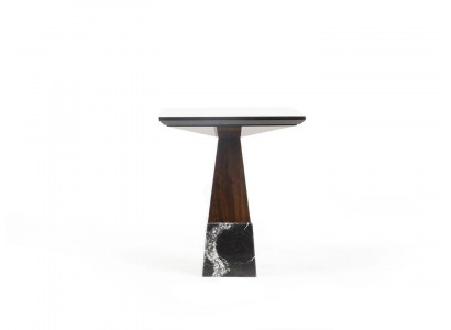 Table d'appoint marron en bois de luxe, nouveau meuble de design pour le salon