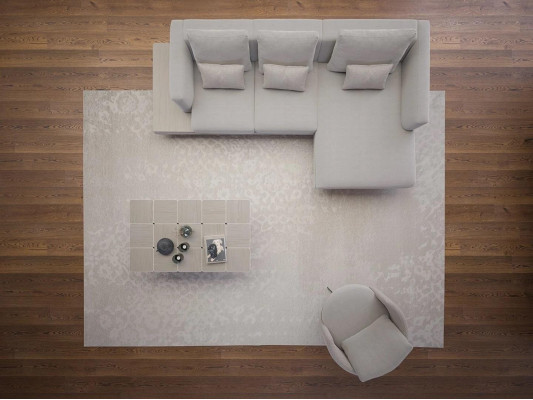 Salle de séjour Ensemble canapé Canapé d'angle en forme de L neuf Fauteuil de luxe en bois Table basse