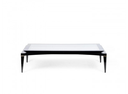 Table basse noire Salon de luxe Meubles de design Table basse Table nouvelle