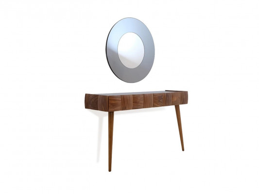 Table console avec miroir Ensemble de meubles de luxe pour salon moderne